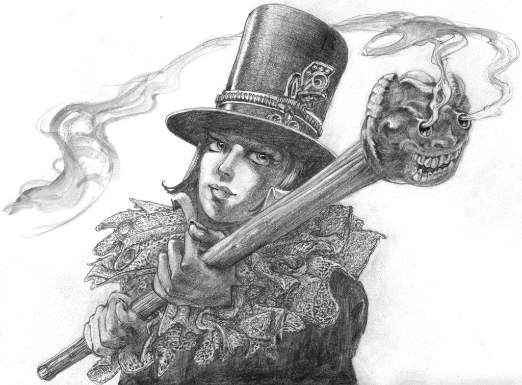20 Bâton steampunk  020