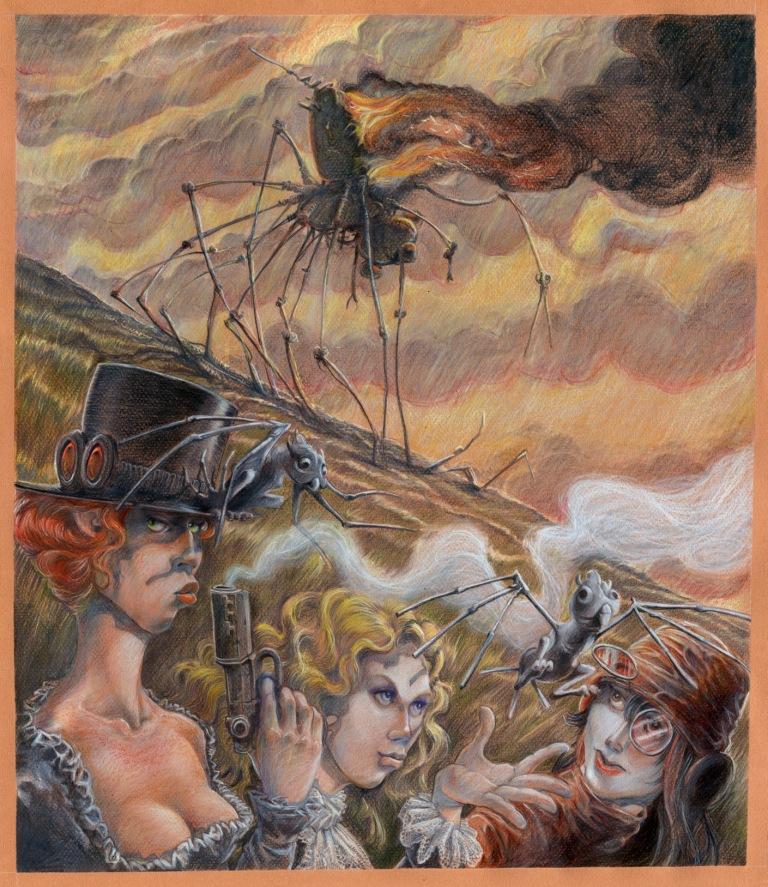 Steampunk fire